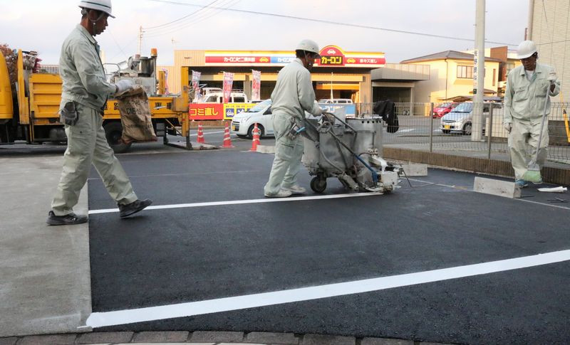 ラインを引く