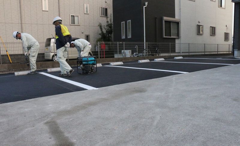 車止めの設置